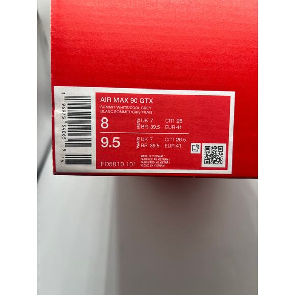 Nike Air Max 90 GORE-TEX “Infrared” size 8 men’s main image 7